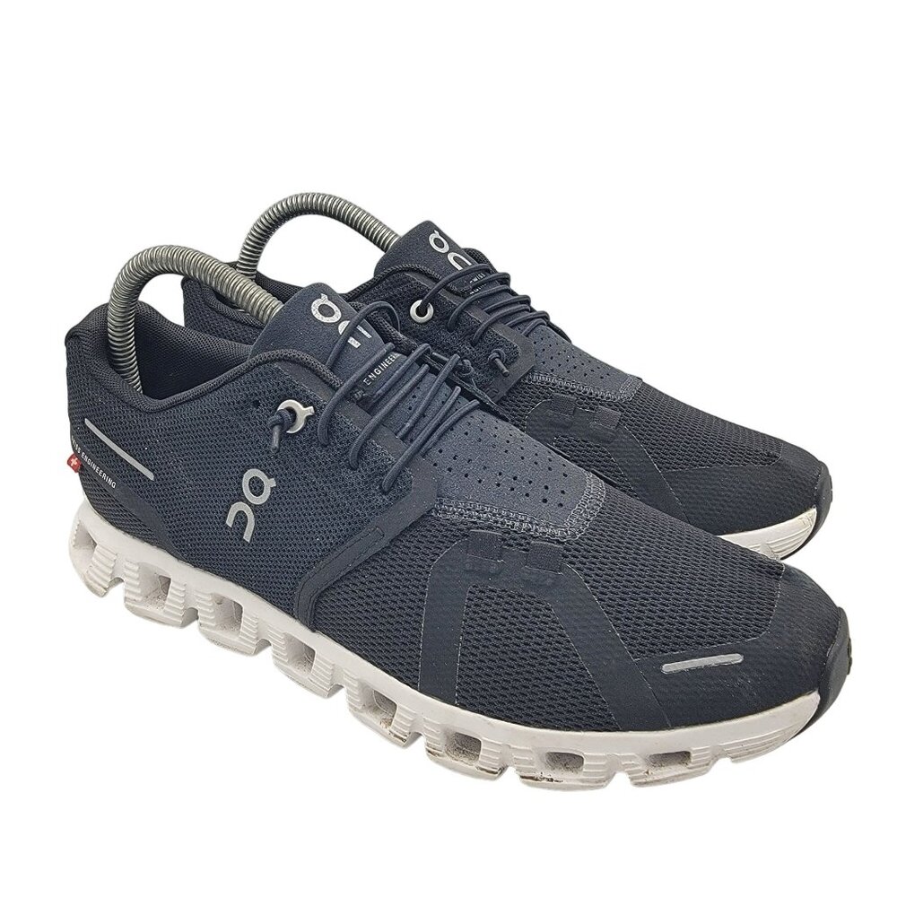 On Cloud 5 Womens 8 Black Shoes Athletic Outdoors Walking Lightweight Running